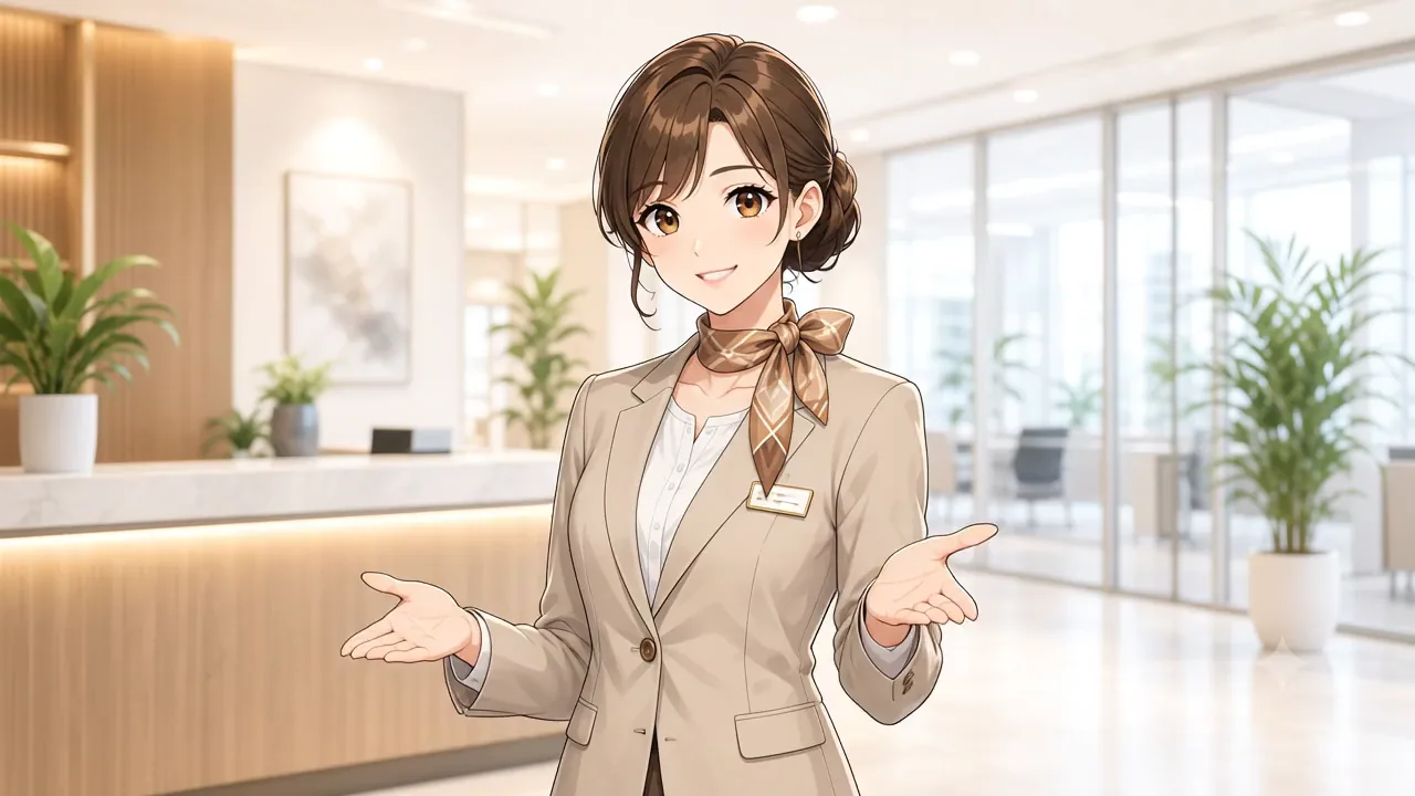 Lucleで選択できる接客AIアバターの例